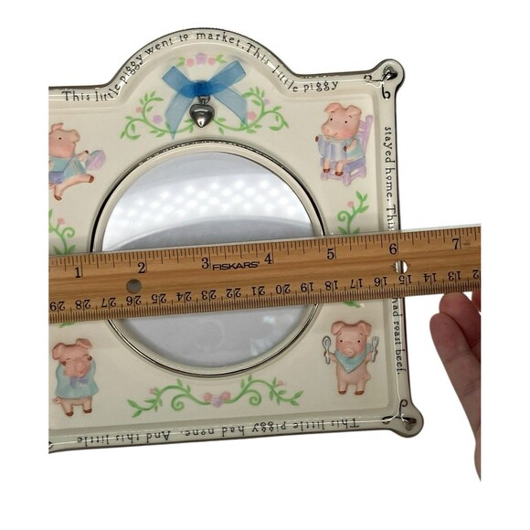 Hallmark Baby Boy Picture Frame "This Little Piggy" Nursery Rhyme Shower Gift - Picture 13 of 13